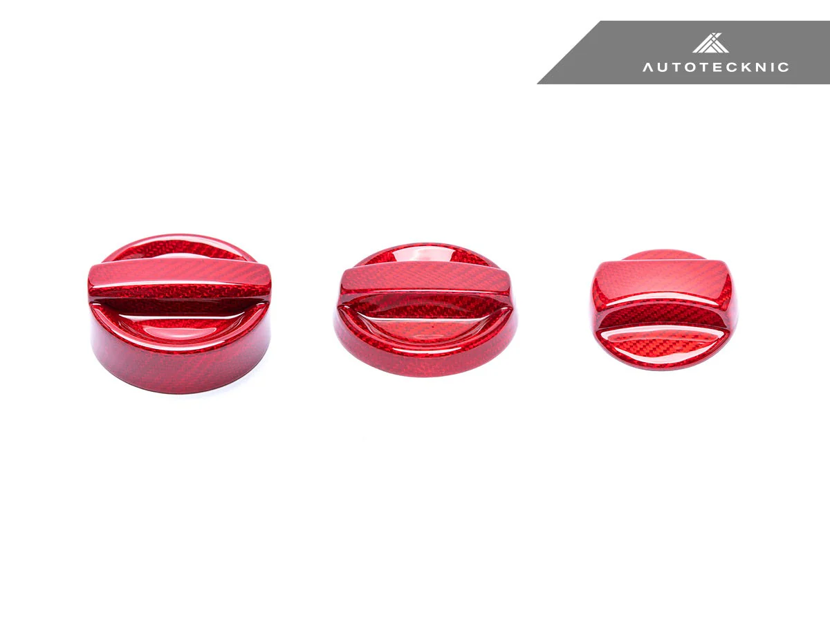 AutoTecknic Dry Carbon Competition Oil Cap Cover - E90/ E92/ E93 3-Series - Image 8