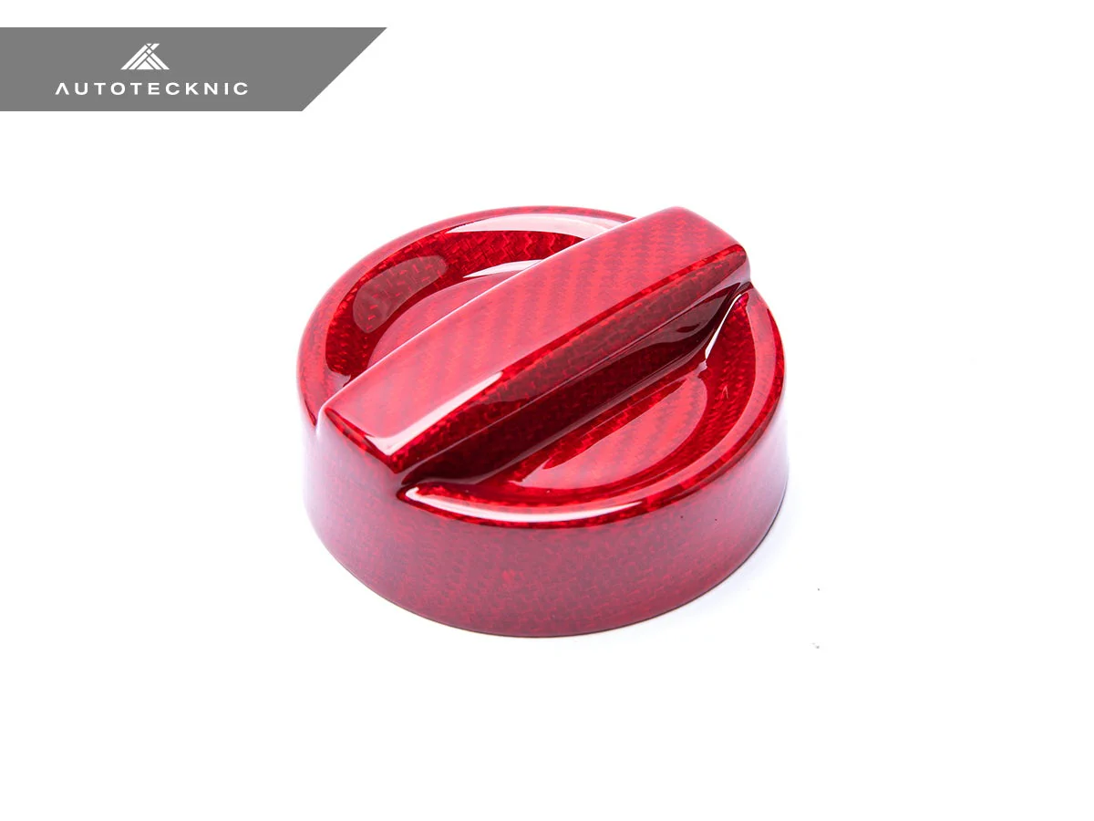 AutoTecknic Dry Carbon Competition Oil Cap Cover - F10 5-Series - Image 23