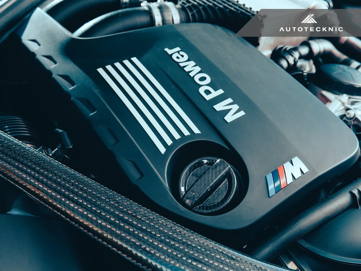 AutoTecknic Dry Carbon Competition Oil Cap Cover - F48 X1 - Image 3