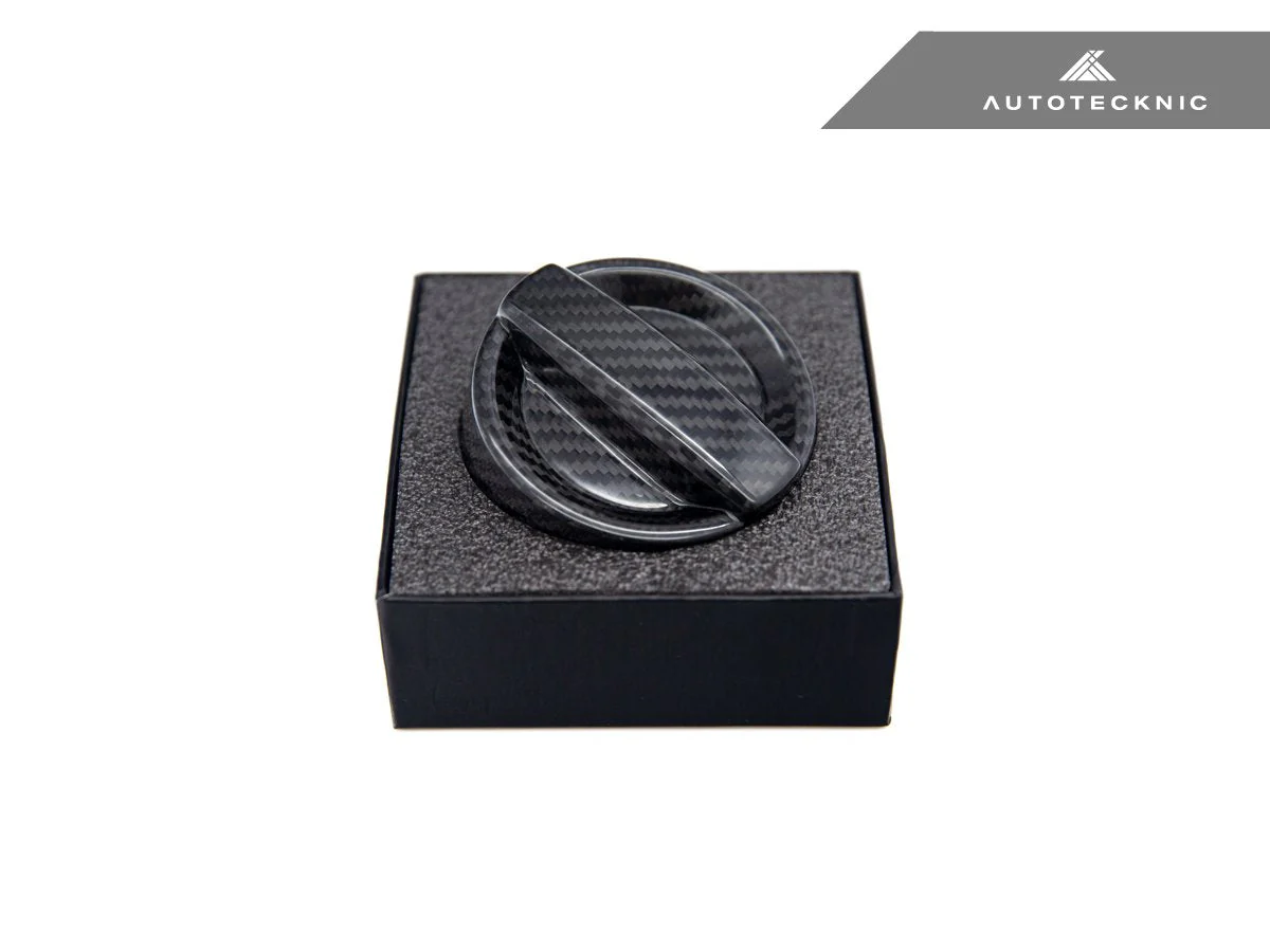 AutoTecknic Dry Carbon Competition Oil Cap Cover - G22 4-Series - Image 5