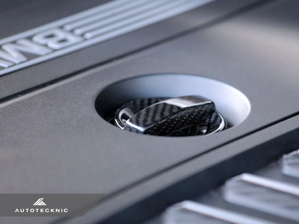 AutoTecknic Dry Carbon Competition Oil Cap Cover - G32 6-Series GT - Image 7