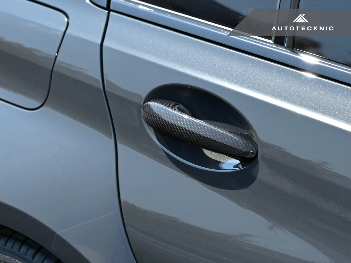 AutoTecknic Dry Carbon Door Handle Trim Set - G80 M3 - Image 3