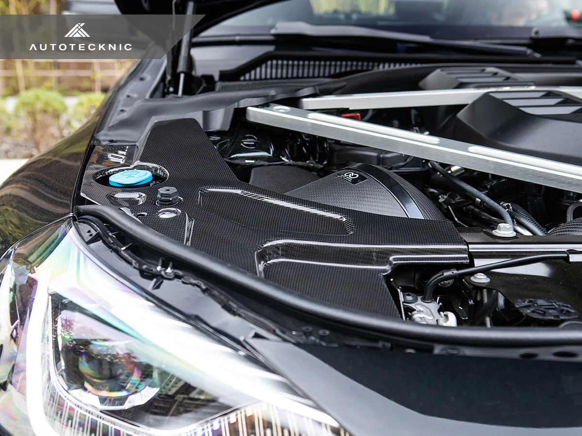 AutoTecknic Dry Carbon Engine Bay Trim Set - G87 M2 - Image 7