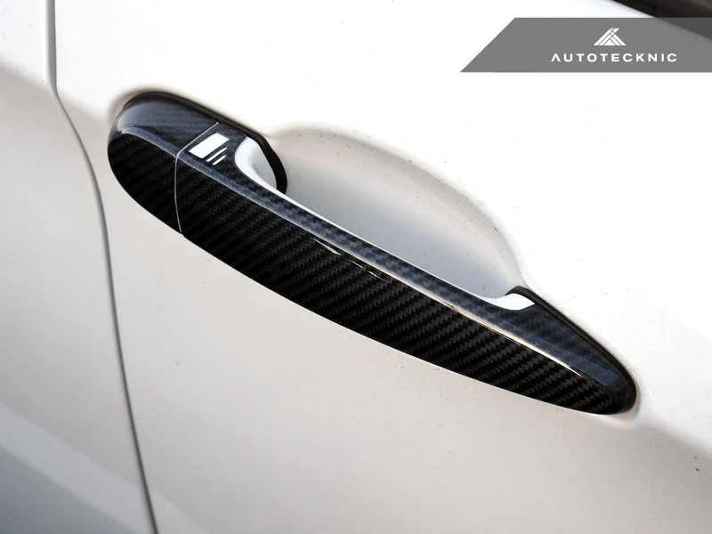 AutoTecknic Dry Carbon Fiber Door Handle Trims - F87 M2 | M2 Competition - Image 4