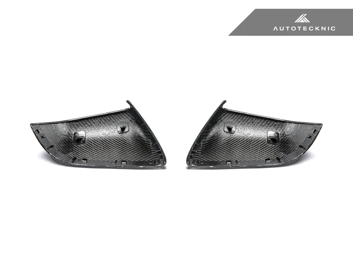 AutoTecknic Dry Carbon Fiber Mirror Covers - Tesla Model Y - Image 3