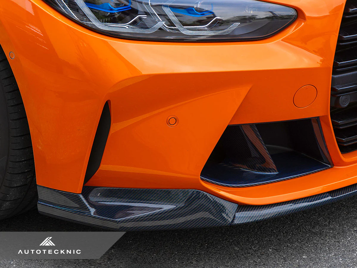 AutoTecknic Dry Carbon Fiber Performante Front Aero Lip - G80 M3 | G82/ G83 M4 - Image 2
