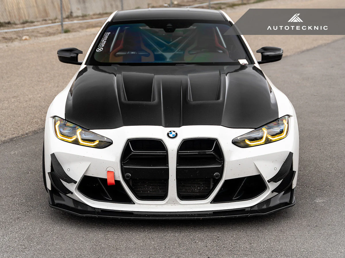 AutoTecknic Dry Carbon GT4 Canard Set - G80 M3 | G82 M4 - Image 5