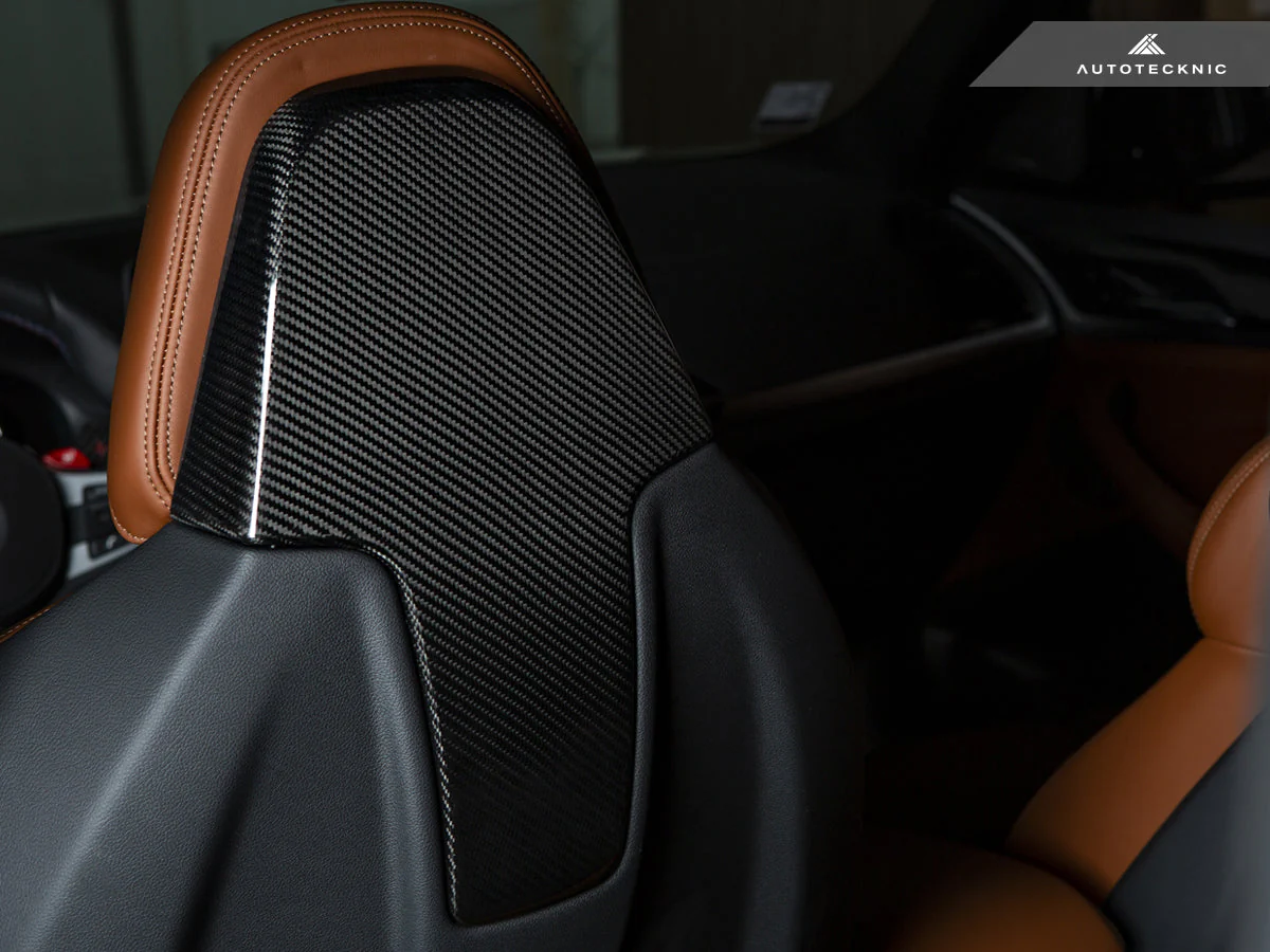 AutoTecknic Dry Carbon Seat Back Cover Set - F97 X3M | F98 X4M - Image 13