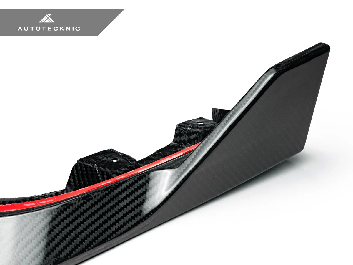 AutoTecknic Performance Dry Carbon Front Lip Set - F95 X5M - Image 7