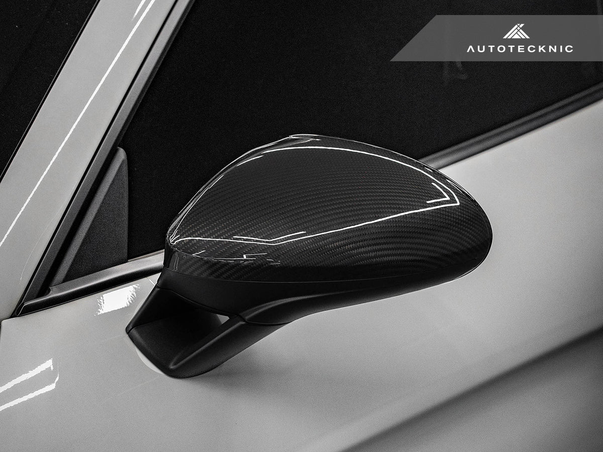 AutoTecknic Replacement Carbon Fiber Mirror Covers - Porsche 718 Cayman | Boxster - Image 7
