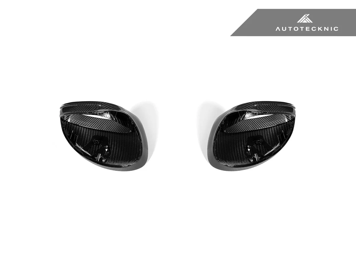 AutoTecknic Replacement Carbon Fiber Mirror Covers - Porsche 718 Cayman | Boxster - Image 8