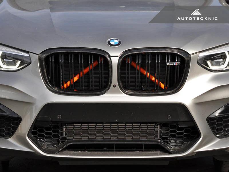 AutoTecknic Replacement Dry Carbon Grille Surround Set - F97 X3M | F98 X4M - Image 3
