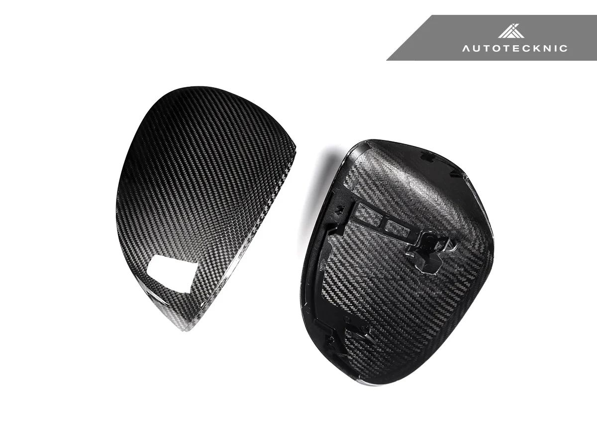 AutoTecknic Replacement Dry Carbon Mirror Covers - Mercedes-Benz W206 C-Class - Image 5