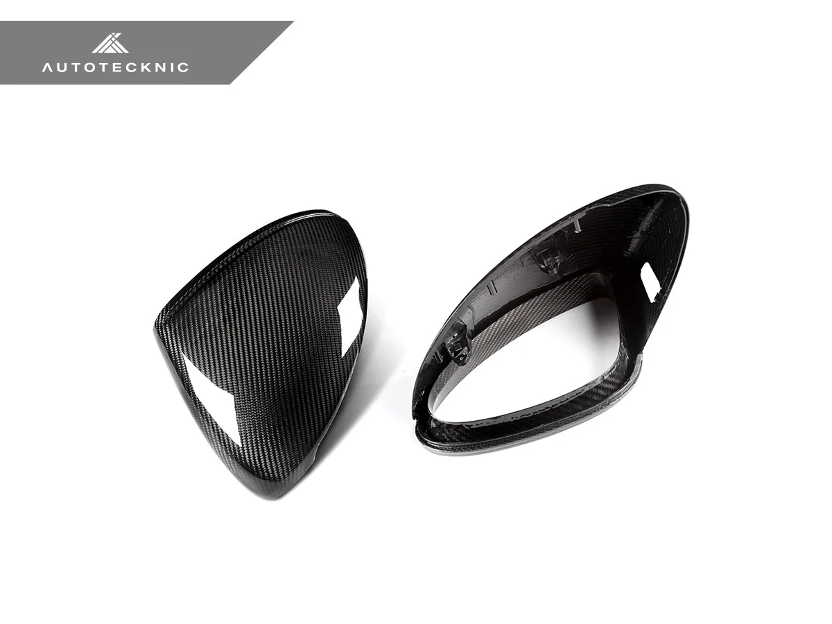 AutoTecknic Replacement Dry Carbon Mirror Covers - Porsche 958.2 Cayenne - Image 4