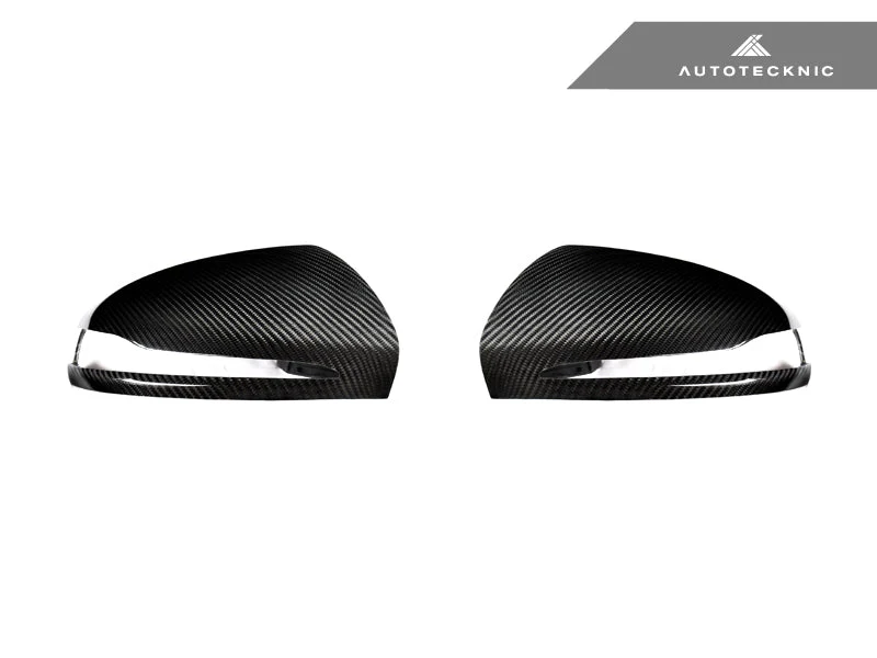 AutoTecknic Replacement Version II Dry Carbon Mirror Covers - Mercedes-AMG X290 GT43 | GT50 | GT53 | GT63