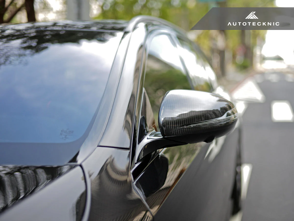 AutoTecknic Replacement Version II Dry Carbon Mirror Covers - Mercedes-Benz W213 E-Class - Image 7