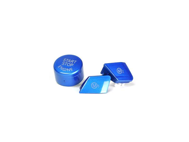 AutoTecknic Royal Blue M1/ M2 Button Set - F85 X5M | F86 X6M - Image 2
