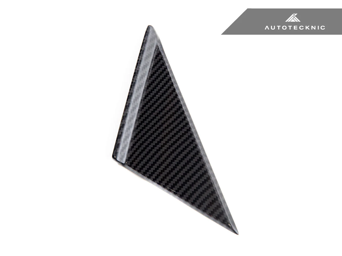 AutoTecknic Version III Dry Carbon Side Mirror Wind Deflector Set - A90 Supra 2020-Up - Image 10