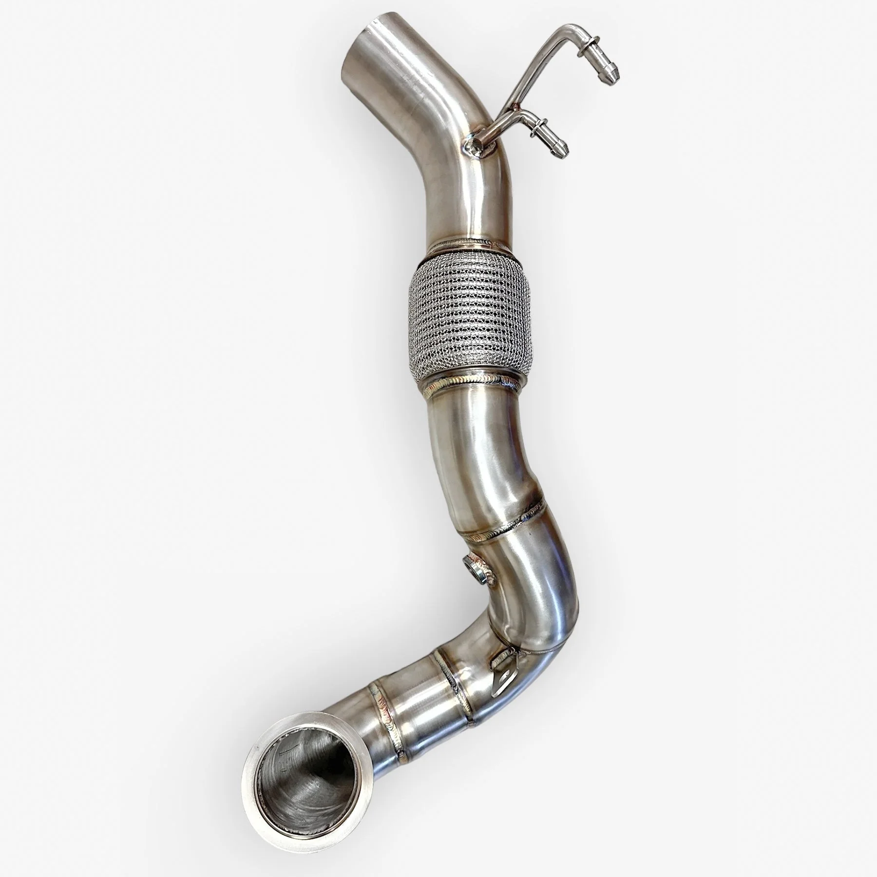 AWD 2.0T VW MK7 Golf R Race Downpipe (Catless and Catted) - Image 5