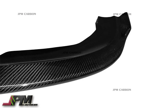 B Style Carbon Fiber Front Bumper Add-on Lip Fits For 2010-2013 Mercedes-Benz W212 Pre-facelift E-Class with AMG Sport Package Only - Image 2