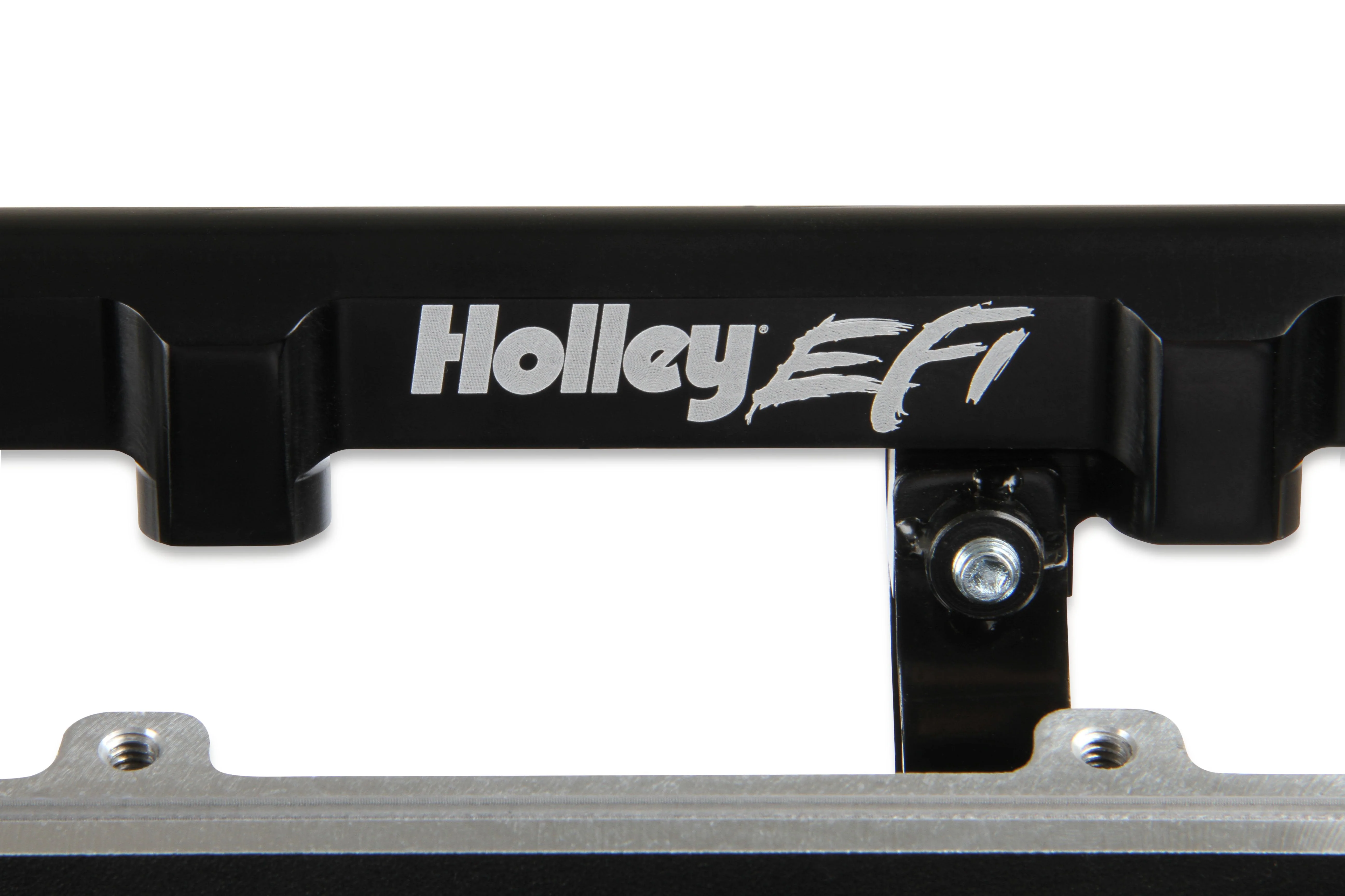 Base Manifold and Rail Kit for Lo-Ram - LS1/LS2/LS6 - Black Finish with Single Injector manifold and fuel rails - Image 3