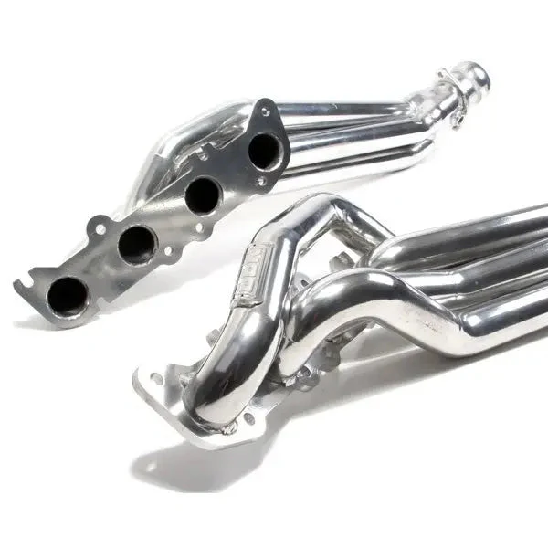 BBK 18560 1-7/8 Long Tube Headers Polished Silver Ceramic 11-23 Ford Mustang GT, 16-20 GT350 5.2 - Image 2