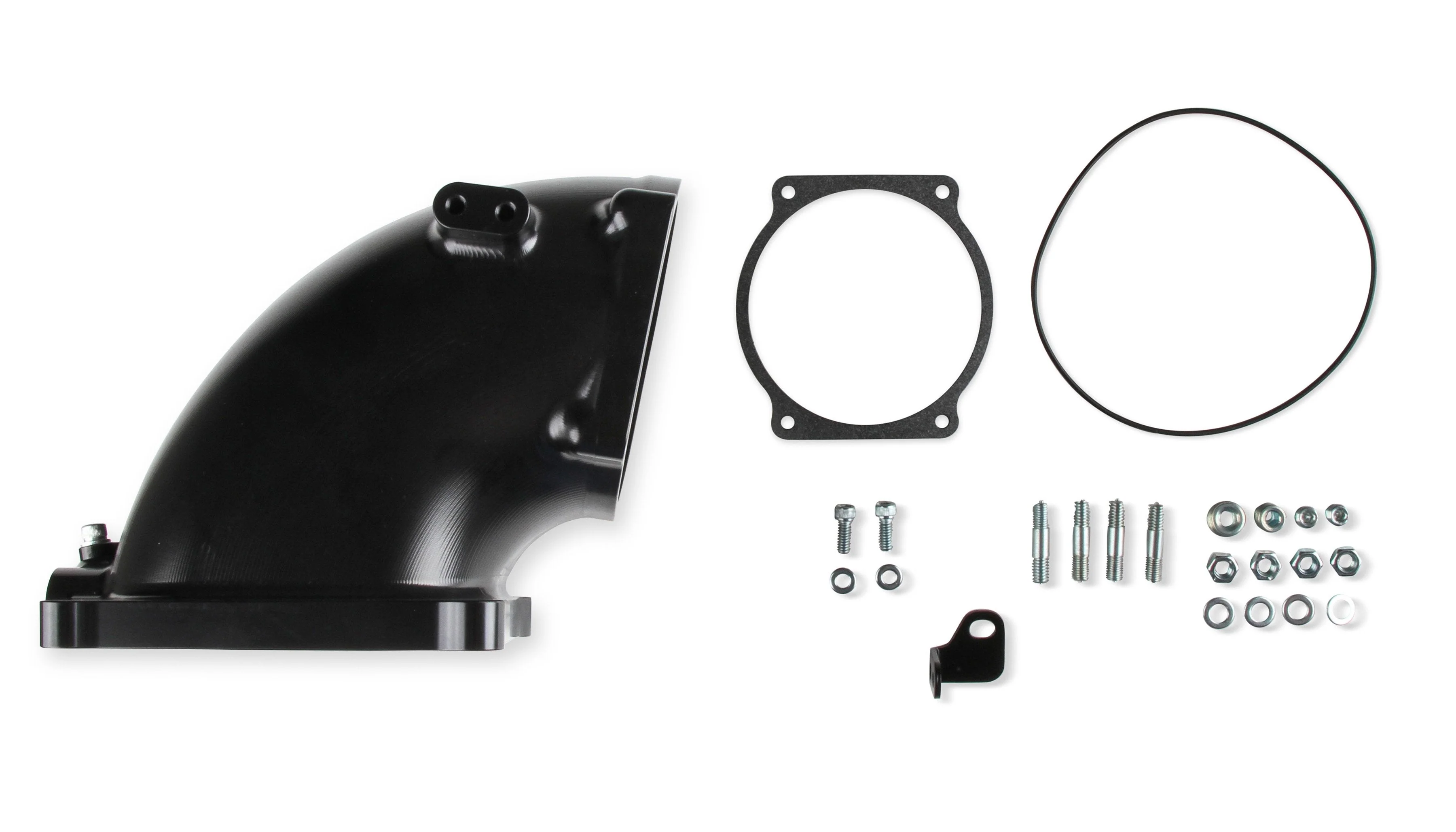 Billet 4500 EFI Throttle Body Intake Elbow-Ls- Black Finish - Image 2