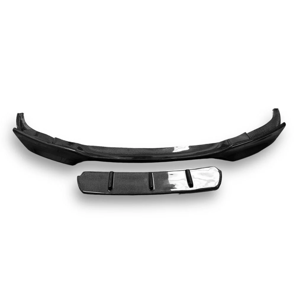 BMW F10 M5 V Sports Style Carbon Fiber Front Lip - Image 3
