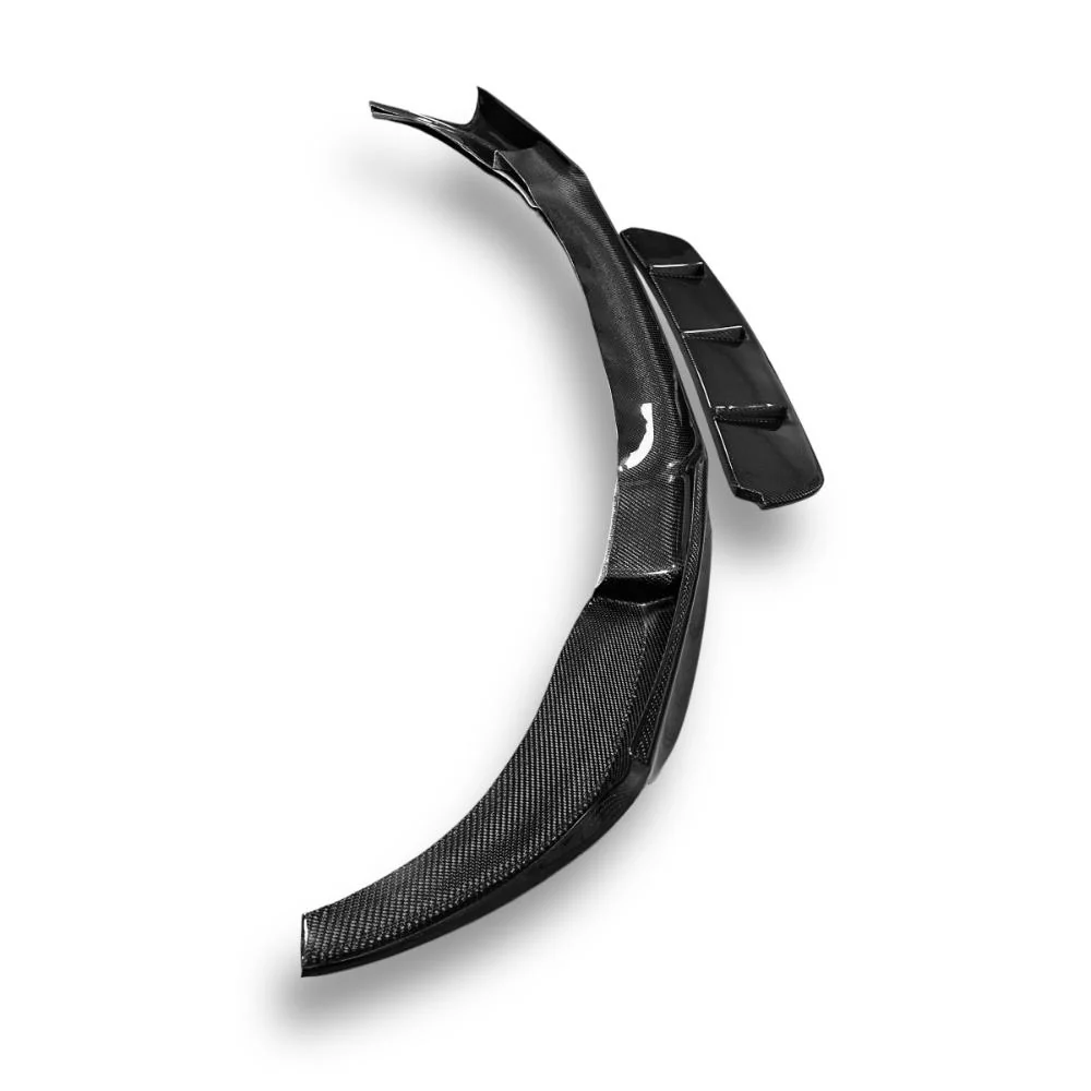 BMW F10 M5 V Sports Style Carbon Fiber Front Lip - Image 7