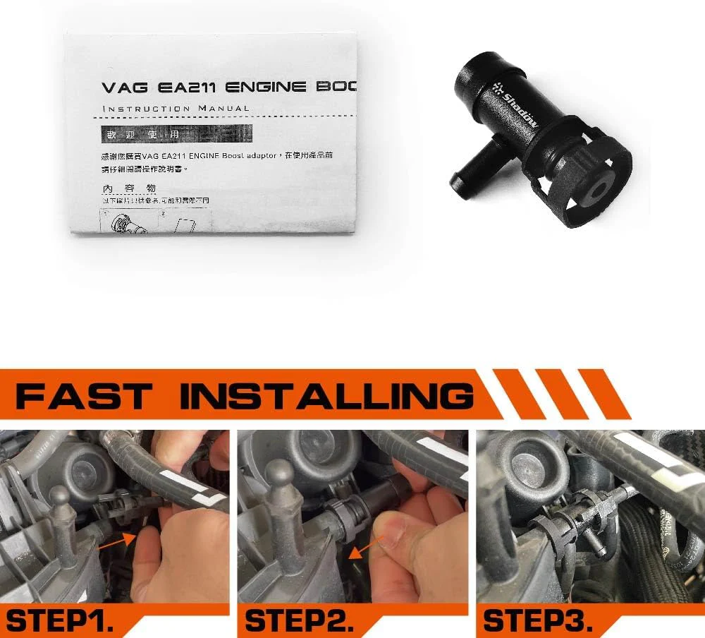 Boost Tap Adapter for Audi, VW, Porsche Vacuum Tap - Image 3