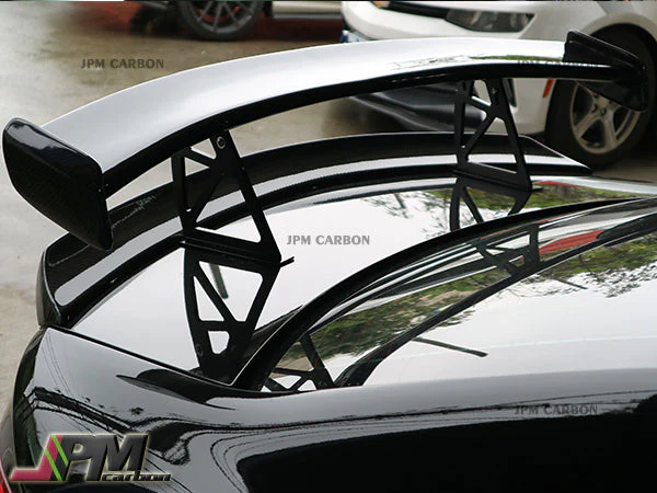 [JPMCarbon] BS Style Carbon Fiber Trunk Spoiler For 2012-2014 Mercedes-Benz C204 C-Class Coupe - Image 4