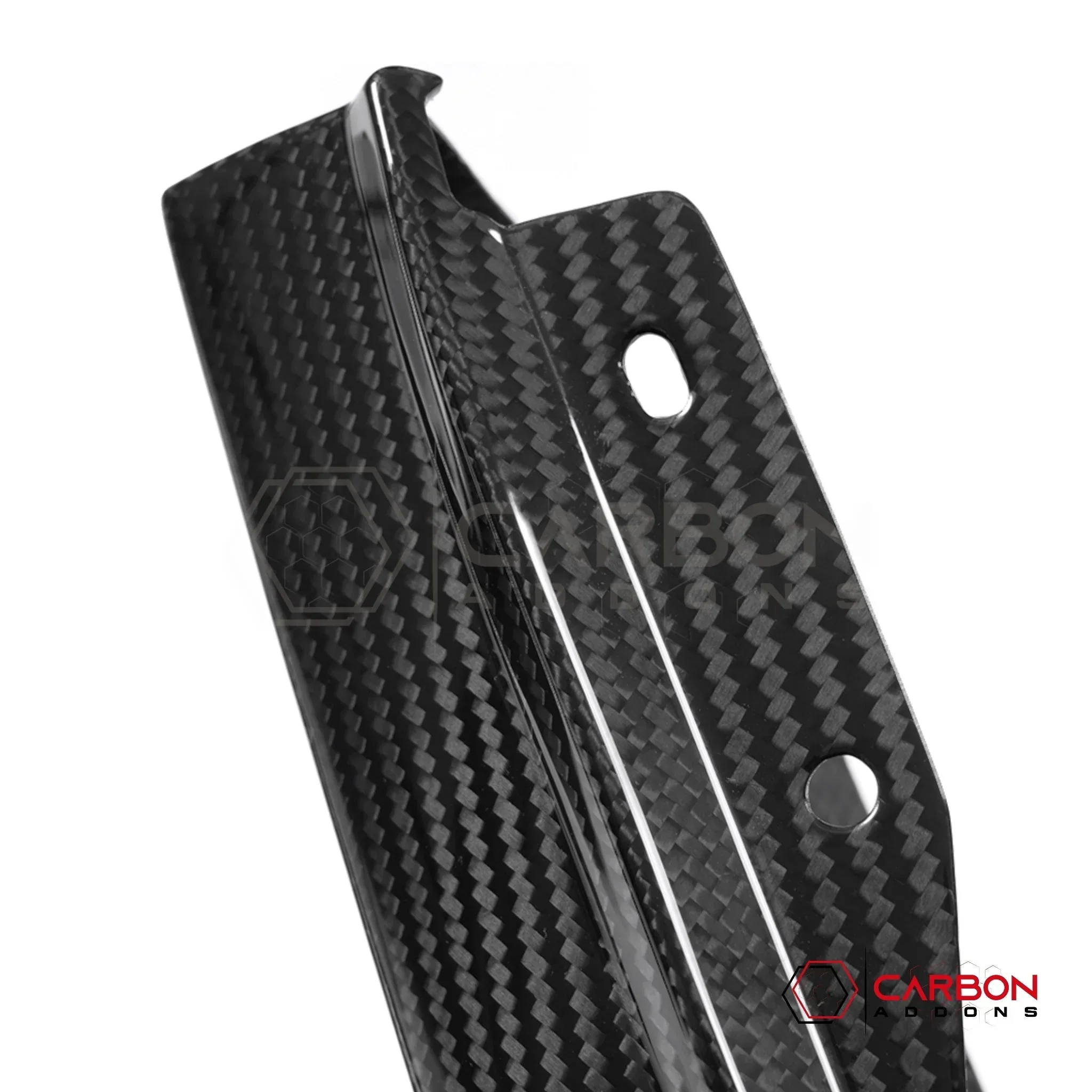 C8 Corvette Z06/E-Ray Dry Pre-preg Carbon Fiber Z07 Style Front Splitter & Canards - Image 6