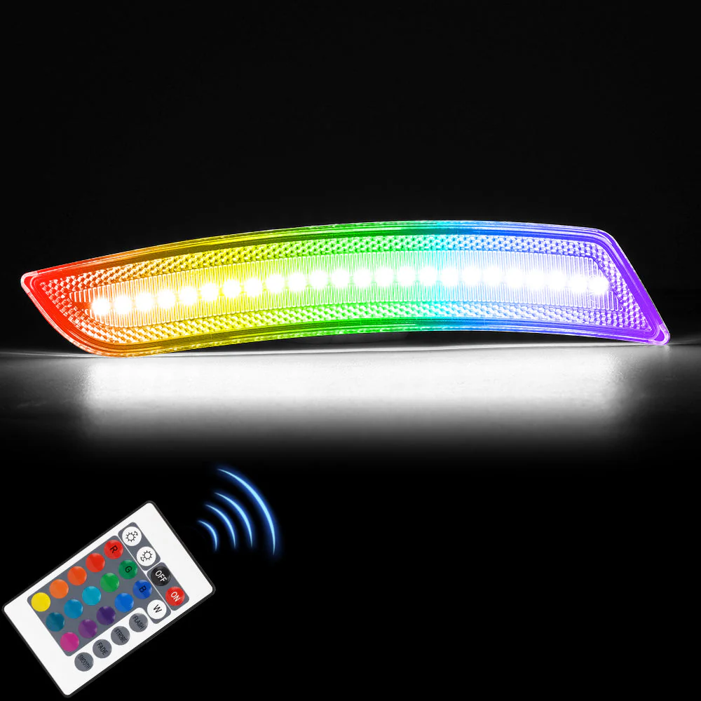 CAMARO 16-24 FRONT/REAR RGB DYNAMIC LED SIDE MARKERS w/ REMOTE - Image 10