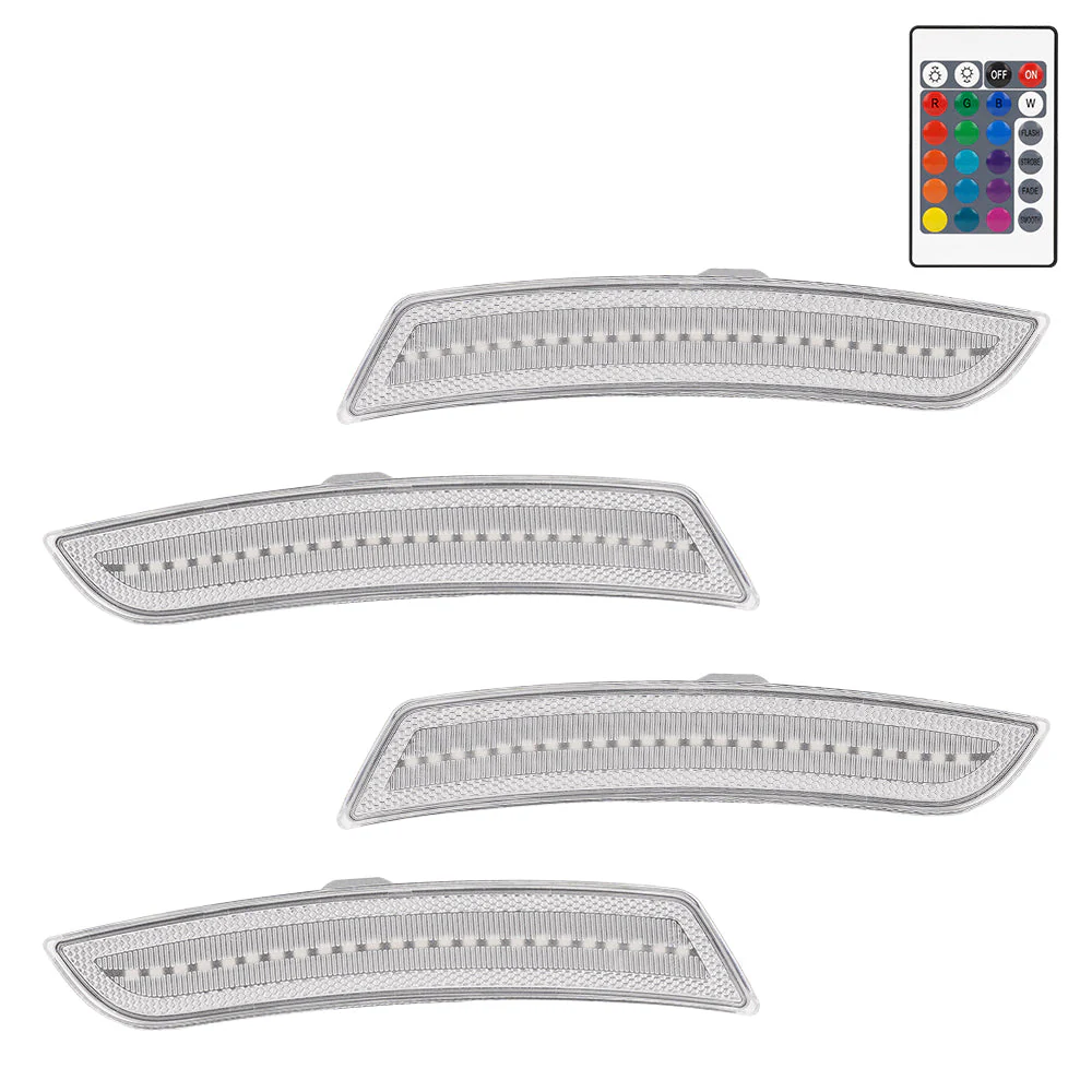 CAMARO 16-24 FRONT/REAR RGB DYNAMIC LED SIDE MARKERS w/ REMOTE - Image 11