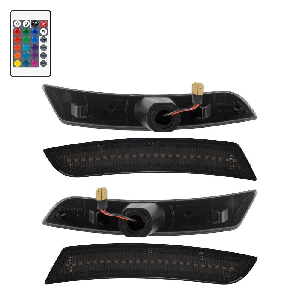 CAMARO 16-24 FRONT/REAR RGB DYNAMIC LED SIDE MARKERS w/ REMOTE - Image 3