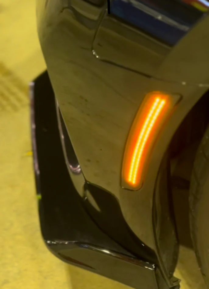 CAMARO 16-24 FRONT/REAR SMOKED LED SIDE MARKERS - Image 5