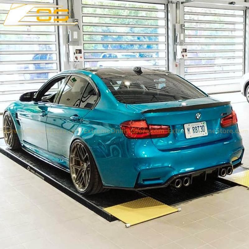 2014-20 BMW F80 M3 Carbon Fiber Side Skirts Rocker Panels - Image 14