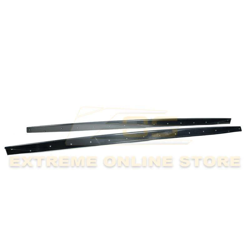 2014-20 BMW F80 M3 Carbon Fiber Side Skirts Rocker Panels - Image 6