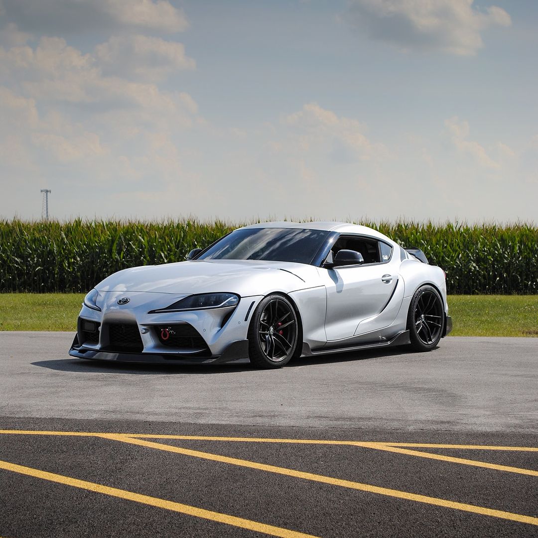 Carbon Fiber Supra AG Style Front Lip - MKV A90/A91 - Image 4