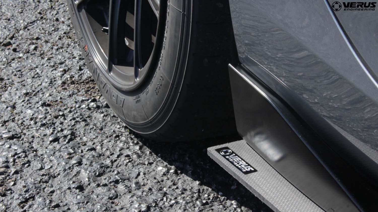 Carbon Polyweave Side Splitter Kit - Mk5 Toyota Supra - Image 5