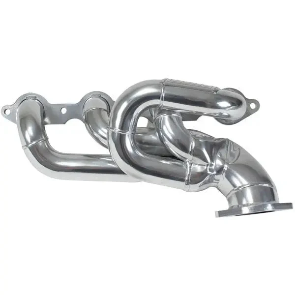 Chevrolet Camaro SS 1-3/4 Shorty Exhaust Headers Polished Silver Ceramic 10-15 - Image 4