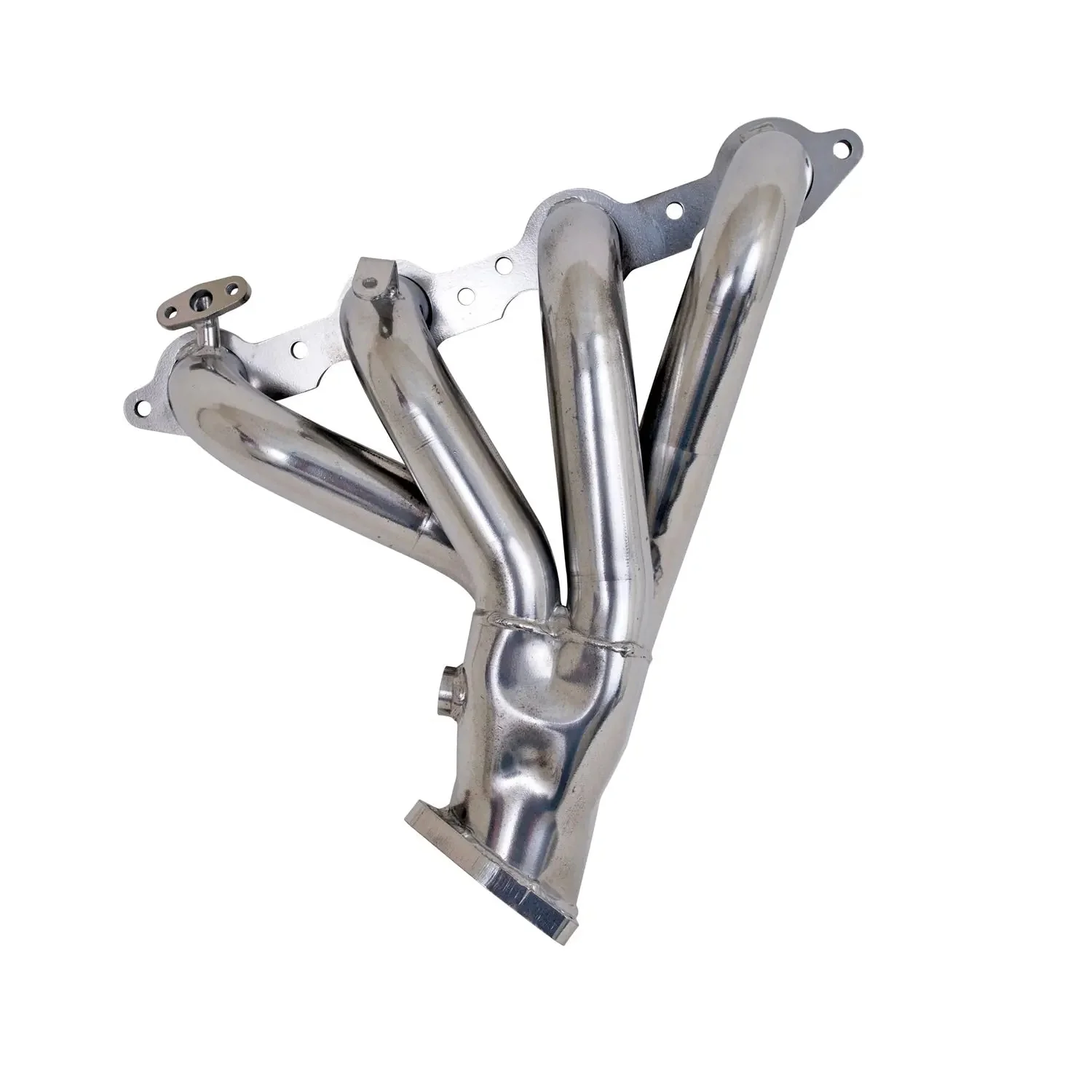 Chevrolet Corvette 5.7 LS1 1-3/4 Shorty Exhaust Headers Polished Silver Ceramic 97-99 - Image 4