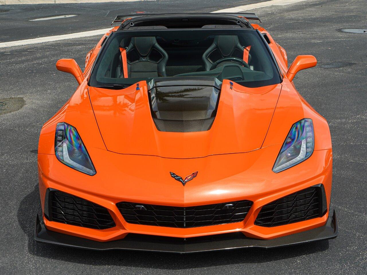 Chevrolet Corvette C7 ZR1 Carbon Fiber Front Splitter - Image 3