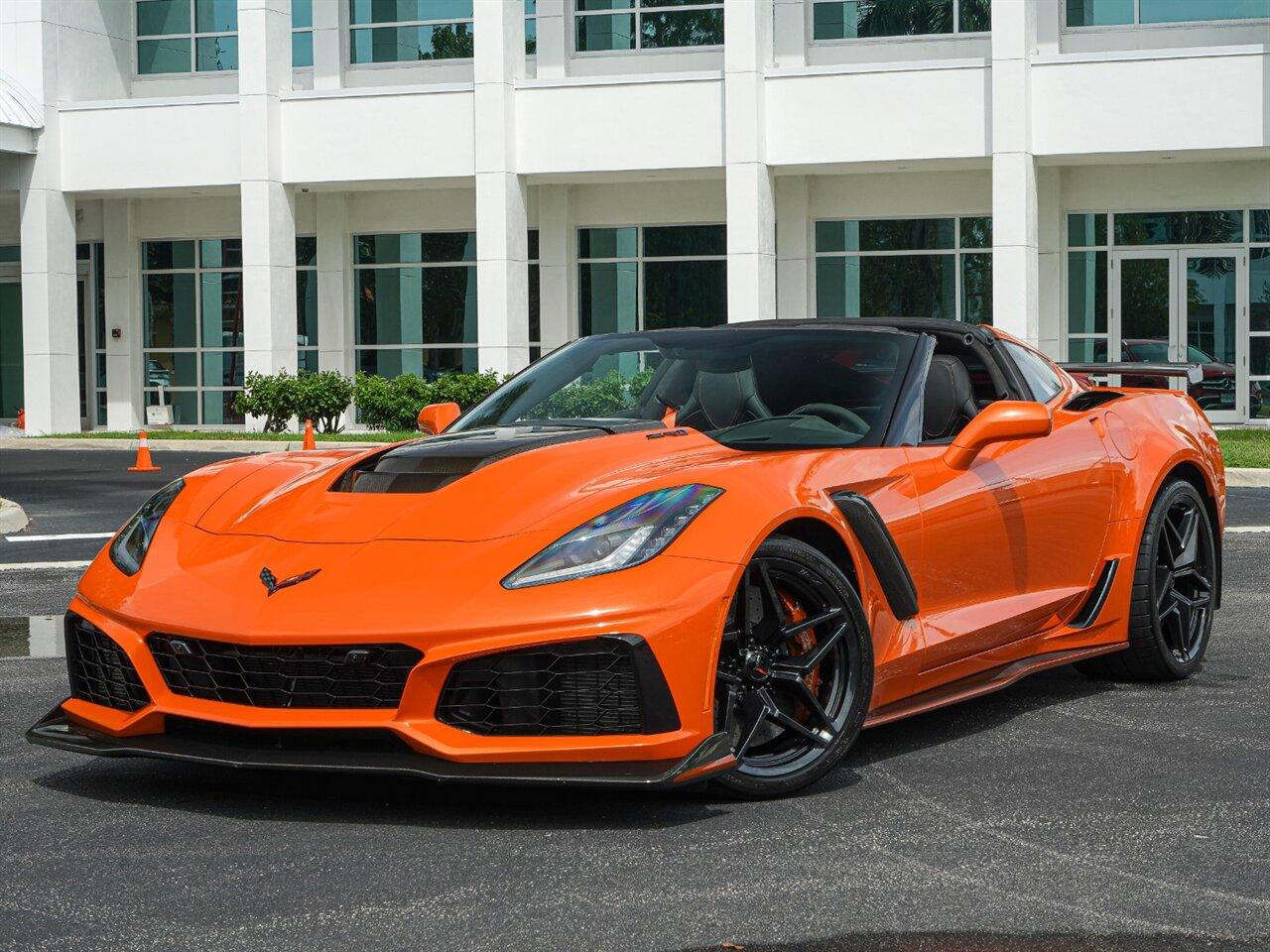 Chevrolet Corvette C7 ZR1 Carbon Fiber Front Splitter - Image 5