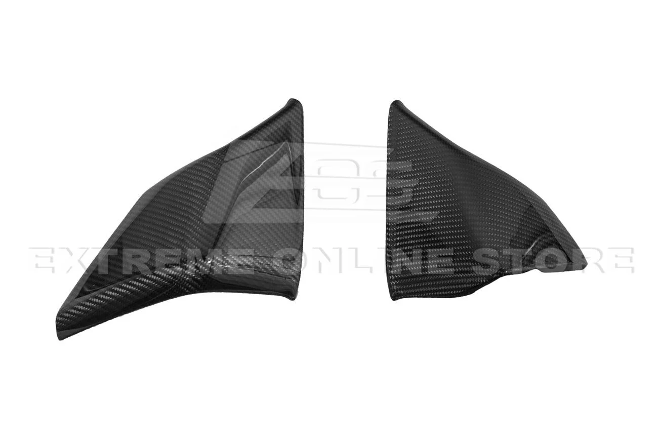 Chevrolet Corvette C8 Carbon Fiber Upper Dash Instrument Panel Full Cover Kit - Image 14