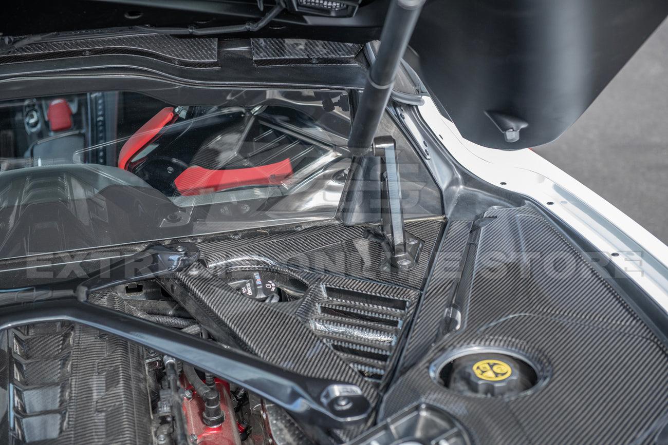 Chevrolet Corvette C8 Carbon Fiber Engine Bay Corner Vent Cover - Image 11