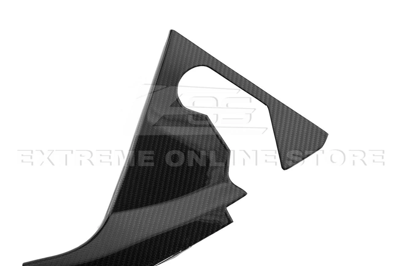 Chevrolet Corvette C8 Carbon Fiber Engine Bay Corner Vent Cover - Image 12