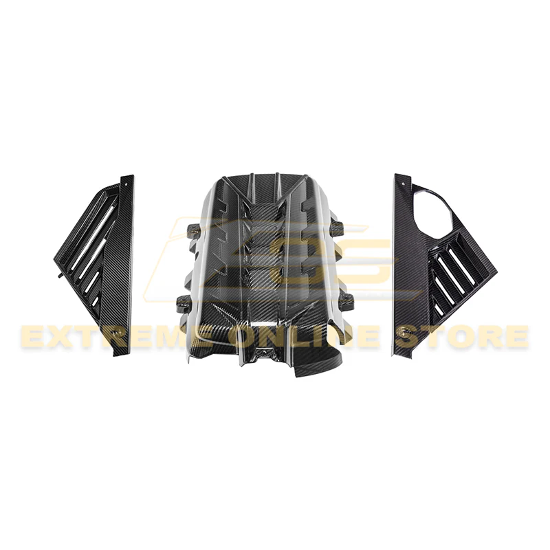 Corvette C8 Coupe Engine Cover W/ Bay Panel Insert