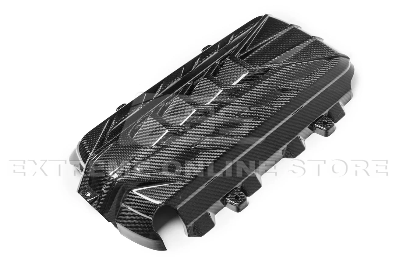 Corvette C8 Coupe Engine Cover W/ Bay Panel Insert - Image 17