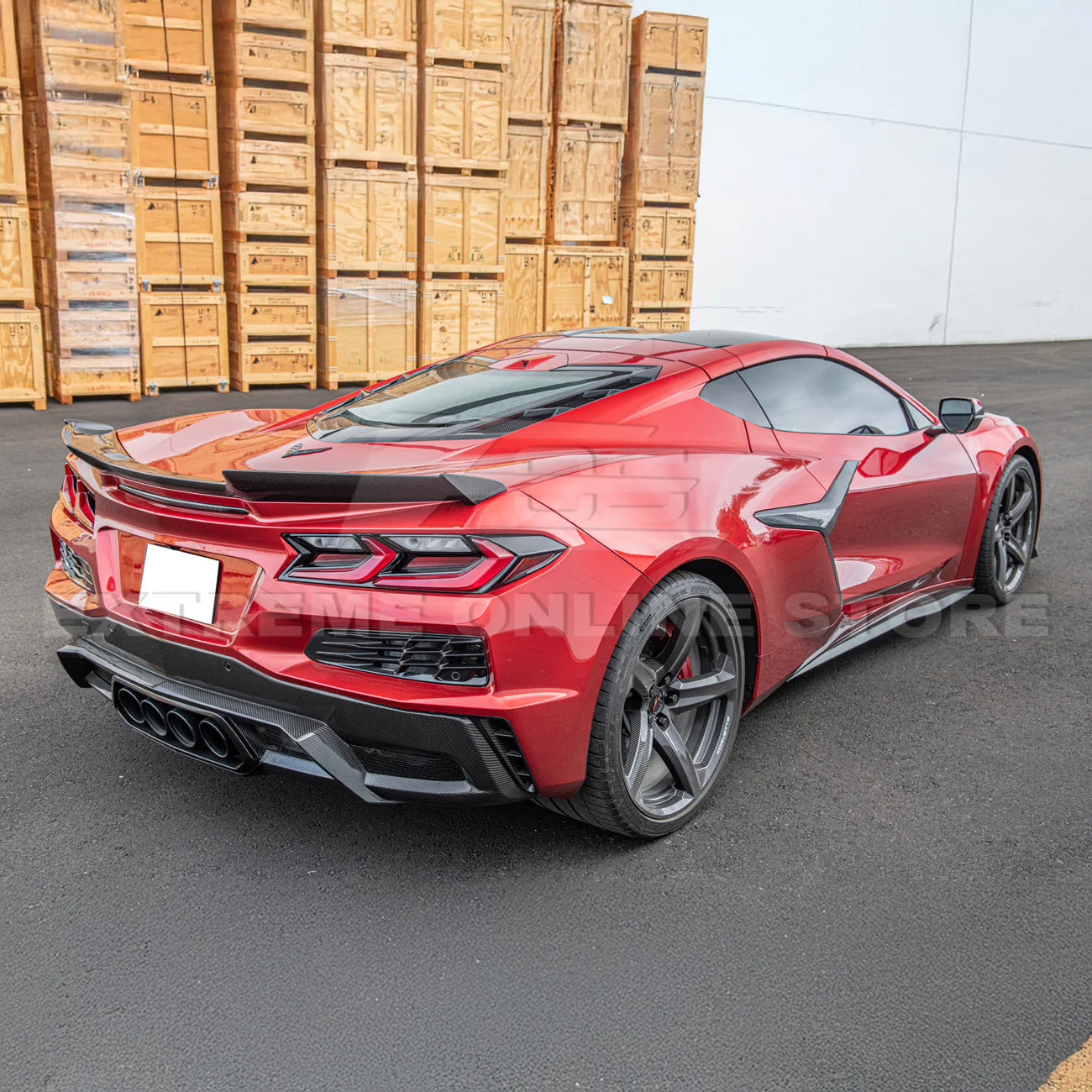 Chevrolet Corvette C8 Z06 Rear Ducktail Spoiler - Image 5